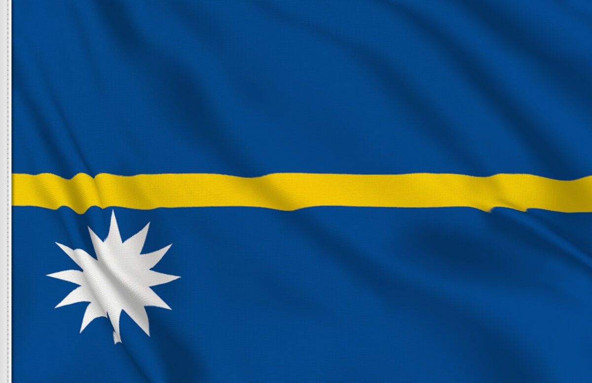 Flag of Nauru