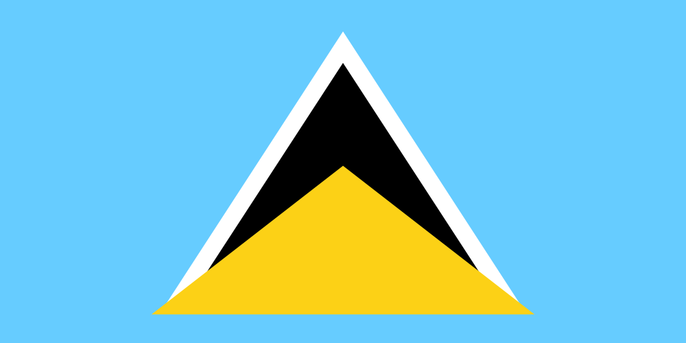 Flag of Saint Lucia